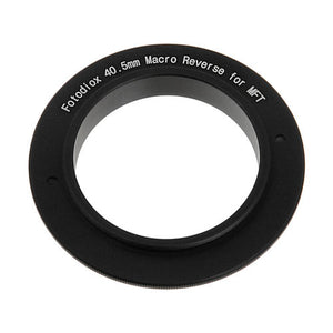 Macro Reverse Ring for Micro Four Thirds - Camera Mount to Filter Thread Adapter for Olympus, Panasonic, BMPCC and other MFT Camera Mounts