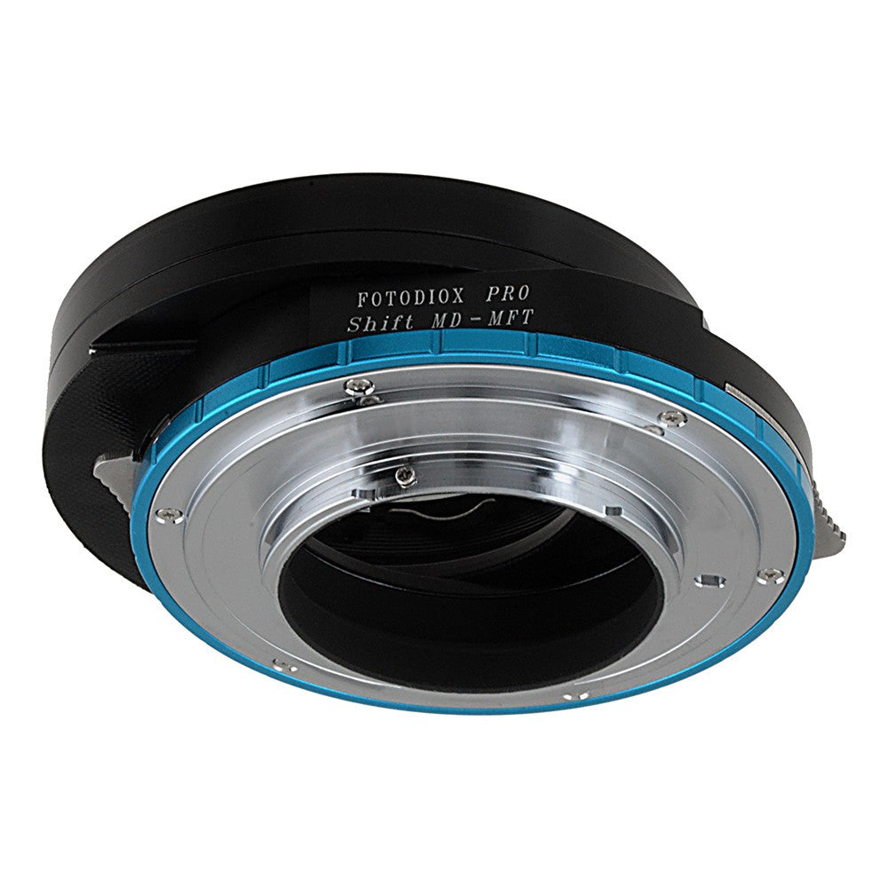 Fotodiox Pro Lens Mount Shift Adapter - Minolta Rokkor (SR / MD / MC) SLR Lens to Micro Four Thirds (MFT, M4/3) Mount Mirrorless Camera Body