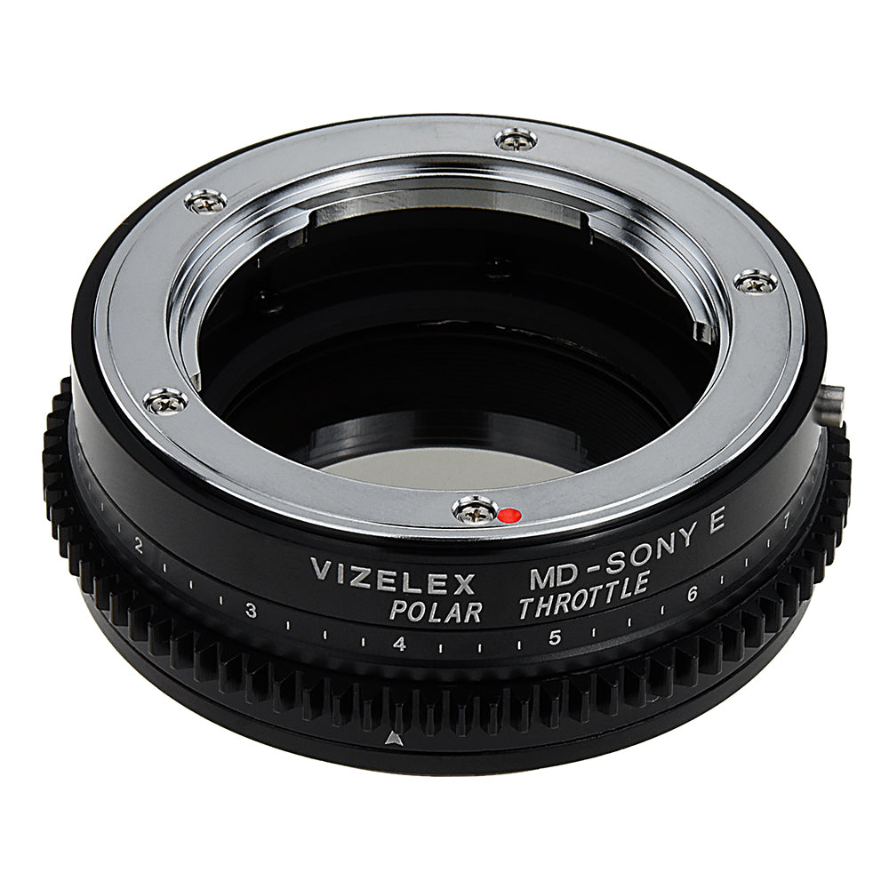 Fotodiox PRO Lens Adapter Field Kit Compatible with Minolta Rokkor (SR / MD / MC) SLR Lenses to Sony Alpha E-Mount Mirrorless Cameras Includes Three Premium Grade Adapters - PRO, ND Throttle, and Polar Throttle Kit