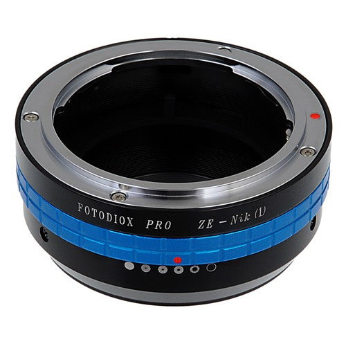 Mamiya ZE-Mount SLR Lens to Nikon 1-Series Mount Camera Bodies