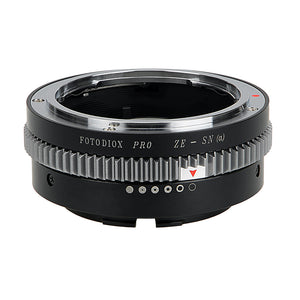 Fotodiox Pro Lens Mount Adapter - Mamiya 35mm (ZE) SLR Lens to Sony Alpha A-Mount (and Minolta AF) Mount SLR Camera Body