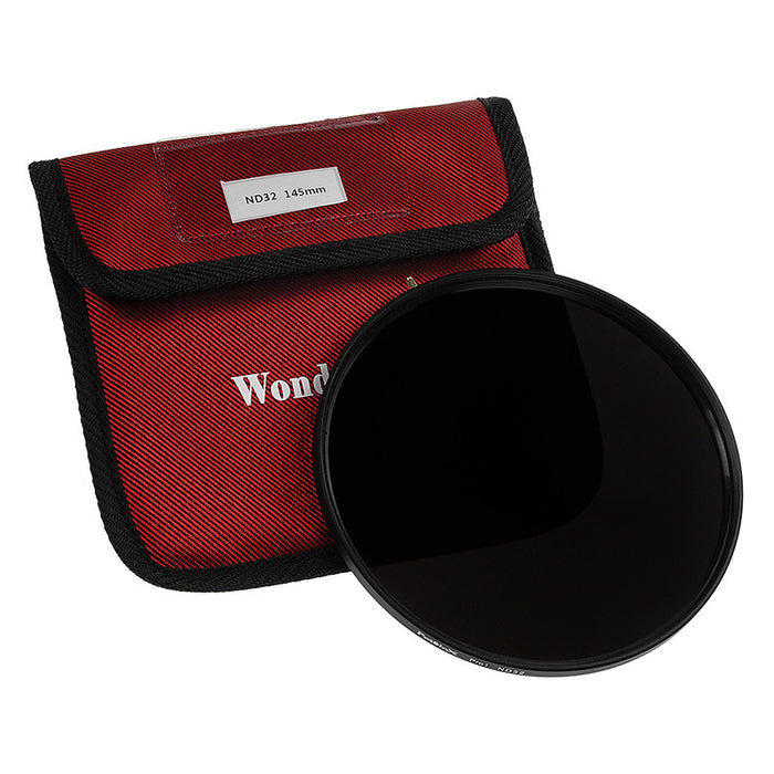 Fotodiox Pro 145mm Neutral Density 32 (5-Stop) Filter - Coated ND32 Filter (works with WonderPana 145 & 66 Systems)