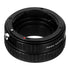 Fotodiox Pro Lens Mount Macro Adapter - Nikon F Mount G-Type D/SLR Lens to Canon EOS M (EF-M Mount) Mirrorless Camera Body with Variable Close Focus