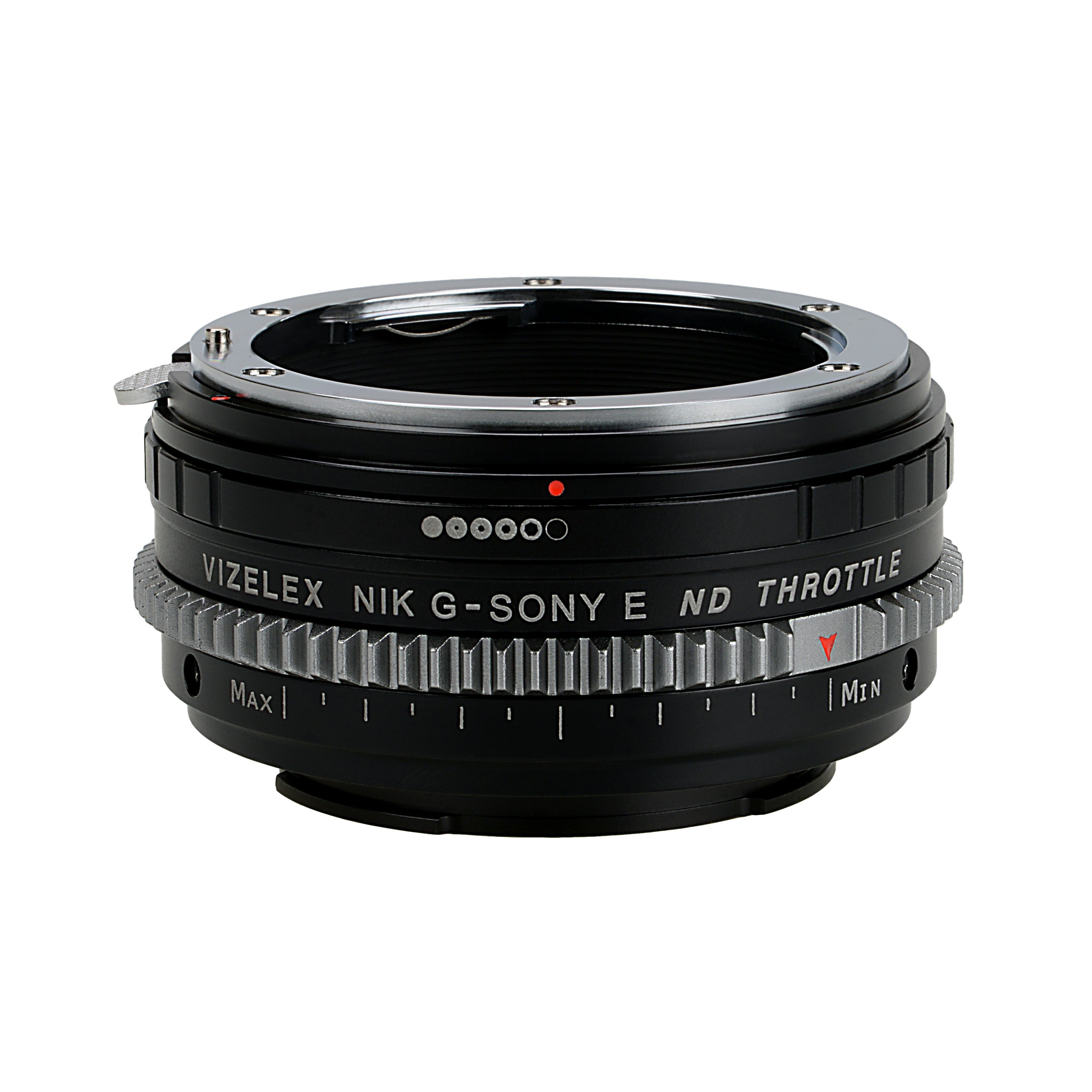 Cine ND Throttle Adapter - Nikon F (G-Type) Lenses to Sony E-Mount