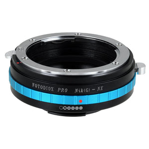 Nikon Nikkor F Mount G-Type D/SLR Lens to Samsung NX Mount Camera Bodies