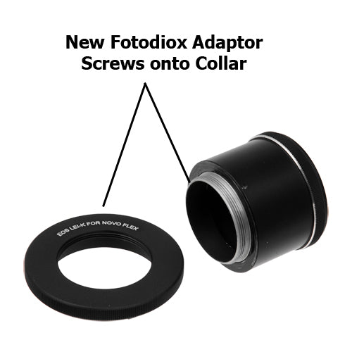 Fotodiox Lens Mount Adapter Compatible with Novoflex Fast-Focusing Rifle & Zenit Photosniper (39mm Screw Mount) Lenses to Nikon F-Mount Cameras