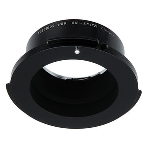 Fotodiox Pro Lens Mount Adapter - Olympus Zuiko (OM) 35mm SLR Lens to Sony CineAlta FZ-Mount Camera Bodies