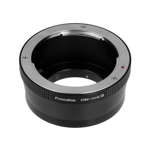 Olympus OM Lens to Micro Four Thirds (MFT, M4/3) Mirrorless Camera Body Adapter – Fotodiox, Inc. USA