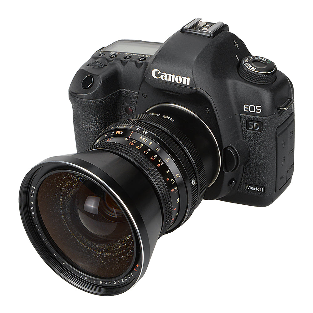 Fotodiox Lens Mount Adapter - Pentacon 6 (Kiev 60) SLR Lens to Canon EOS (EF, EF-S) Mount SLR Camera Body