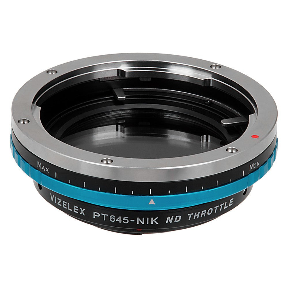 Pentax 645 (P645) Mount SLR Lens to Nikon F Mount SLR Camera Body Adapter