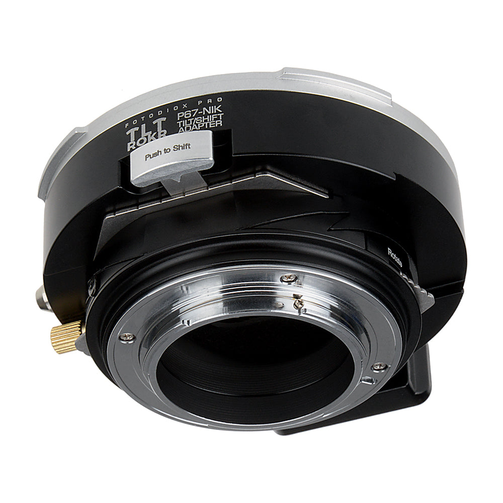 Fotodiox Pro TLT ROKR - Tilt / Shift Lens Mount Adapter for Pentax 6x7  (P67
