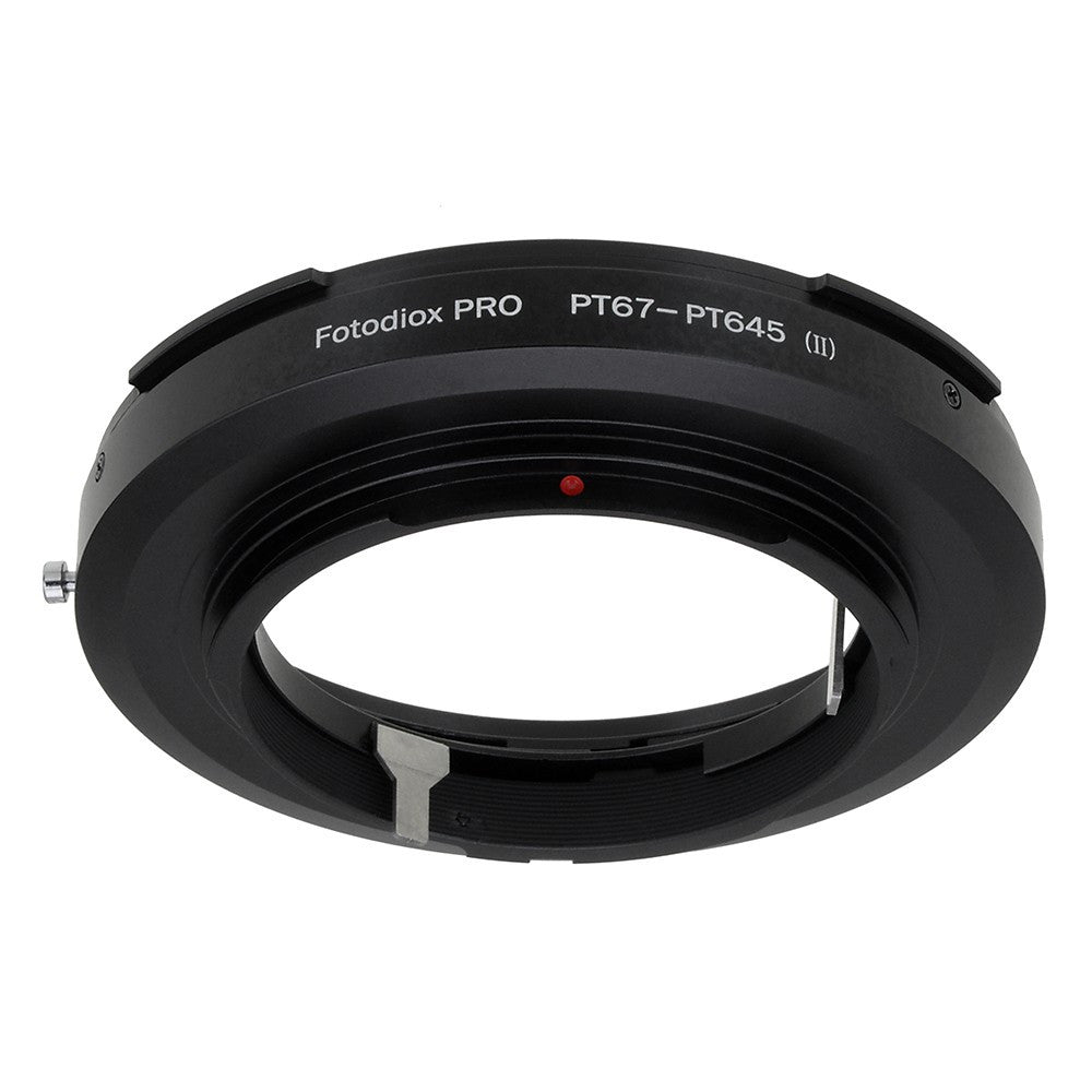 Fotodiox Pro Lens Adapter - Compatible with Pentax 6x7 (P67, PK67) Mount SLR Lenses to Pentax 645 (P645) Mount Cameras