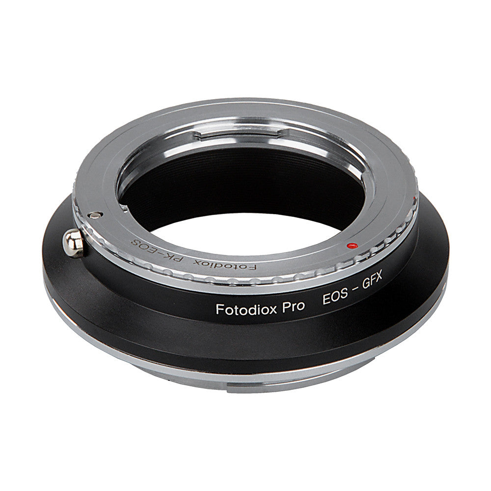Fotodiox Pro Lens Mount Double Adapter, Pentax K Mount (PK) SLR and Canon EOS (EF / EF-S) D/SLR Lenses to Fujifilm G-Mount GFX Mirrorless Digital Camera Systems (such as GFX 50S and more)