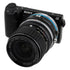 Fotodiox Pro Lens Mount Shift Adapter - Pentax K Mount (PK) SLR Lens to Sony Alpha E-Mount Mirrorless Camera Body