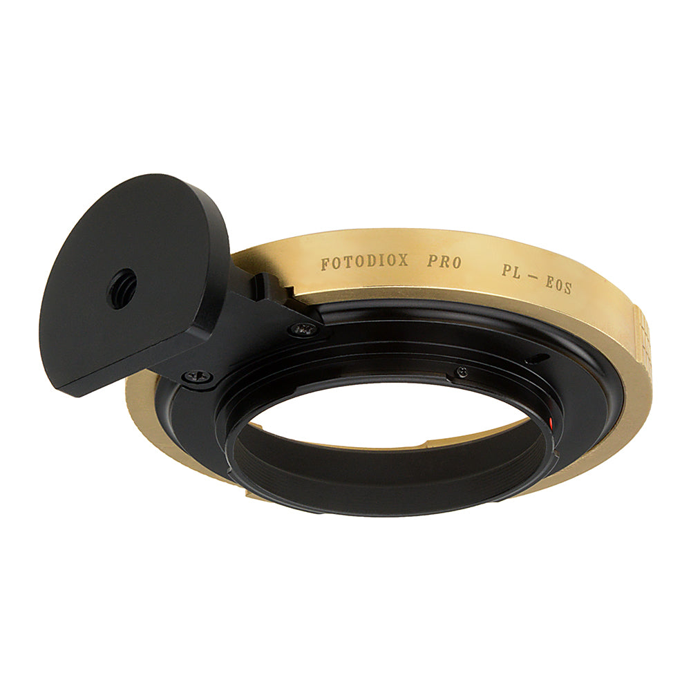 Fotodiox Pro Lens Mount Adapter Compatible with Arri PL (Positive Lock) Mount Lens to Canon EOS (EF, EF-S) Mount SLR Camera Body - with Generation v10 Focus Confirmation Chip