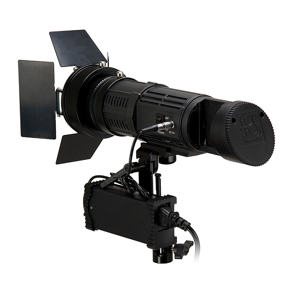 Fotodiox Pro PopSpot Ultra 50 Daylight - Focusing LED Light Kit, High-Intensity Daylight LED 5600k Focusable Spot Light for Still and Video