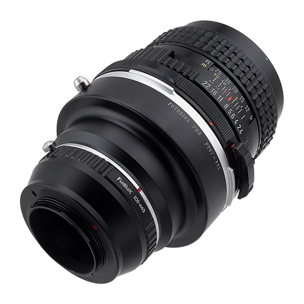 reinigen Situatie Denk vooruit Pentax 67 SLR Lens to Micro Four Thirds (MFT, M4/3) Mount Mirrorless Camera  Body Adapter – Fotodiox, Inc. USA