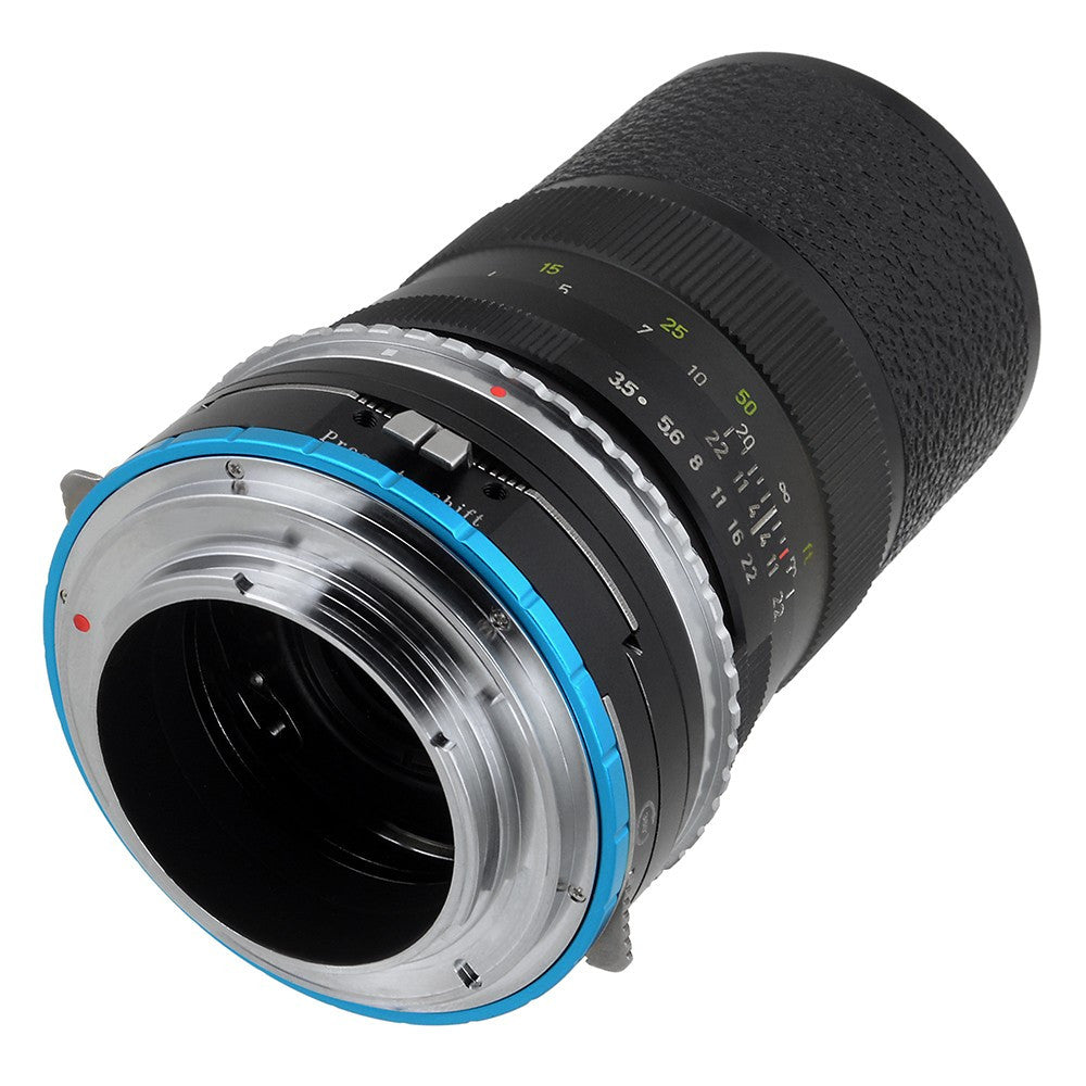Fotodiox Pro Lens Mount Shift Adapter - Rollei 35 (SL35) SLR Lens to Sony Alpha E-Mount Mirrorless Camera Body