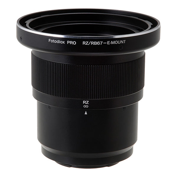 Mamiya RB67/RZ67 SLR Lens to Sony Alpha E-Mount Camera Body