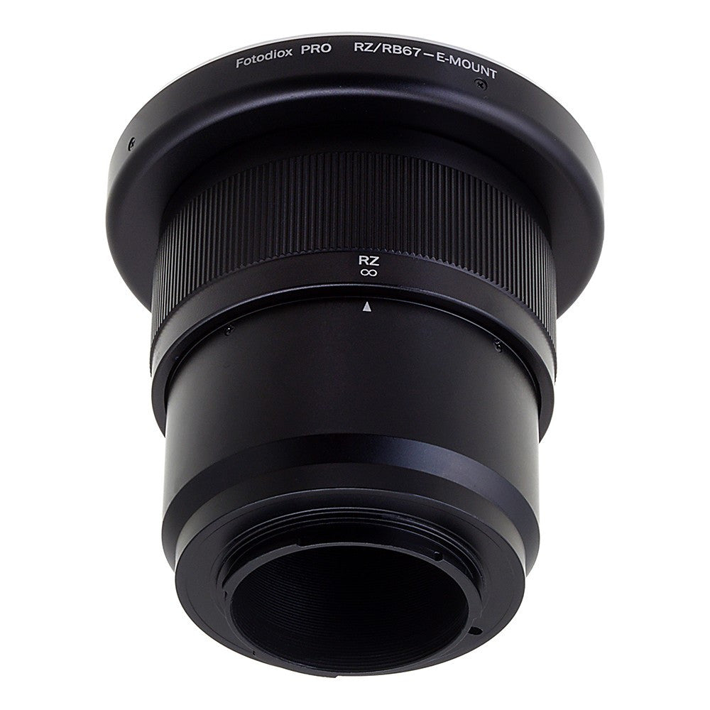 Fotodiox Pro Lens Mount Adapter - Mamiya RB67/RZ67 Mount SLR Lens to Sony  Alpha E-Mount Mirrorless Camera Body