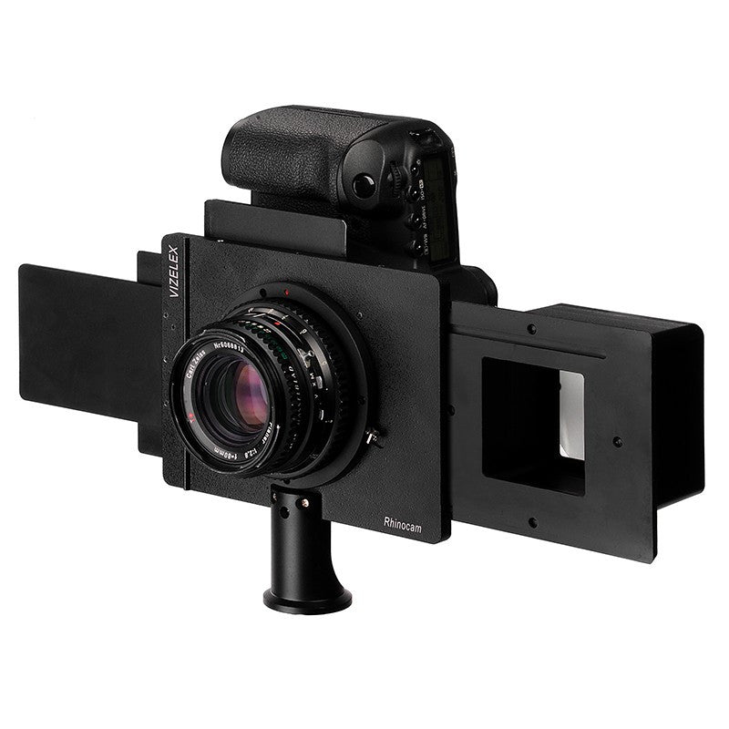 Vizelex RhinoCam for Canon EOS DSLR Cameras (EF Full Frame & EF-s APS-C) with Hasselblad V Lens Mount - for Shift Stitching Medium Format Sized Images