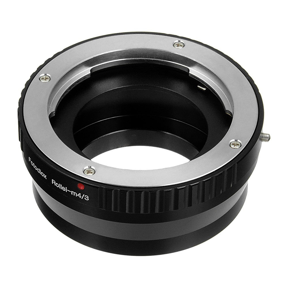 Fotodiox Lens Mount Adapter - Rollei 35 (SL35) SLR Lens to Micro Four Thirds (MFT, M4/3) Mount Mirrorless Camera Body