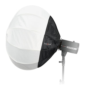 Fotodiox Lantern Softbox with Photogenic Speedring for Photogenic and Compatible - Collapsible Globe Softbox with Partial Silver Reflective Interior and Soft Diffusion Panels