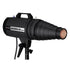 Fotodiox Snoot with 20 Degree Grid and 4 Color Gels for Bowens & Calumet Travelite Strobe Lights