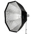 Pro Studio Solutions EZ-Pro Softbox with Quantum Qflash Speedring for Quantum, TRIO Flash and Compatible - Quick Collapsible Softbox with Silver Reflective Interior with Double Diffusion Panels