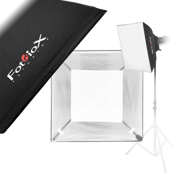 Fotodiox Pro 24x24" Softbox with Quantum, TRIO Flash and Compatible