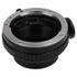 Fotodiox Lens Mount Adapter - Sony Alpha A-Mount (and Minolta AF) DSLR Lens to Pentax Q (PQ) Mount Mirrorless Camera Bodies with Built-In Aperture Control Dial