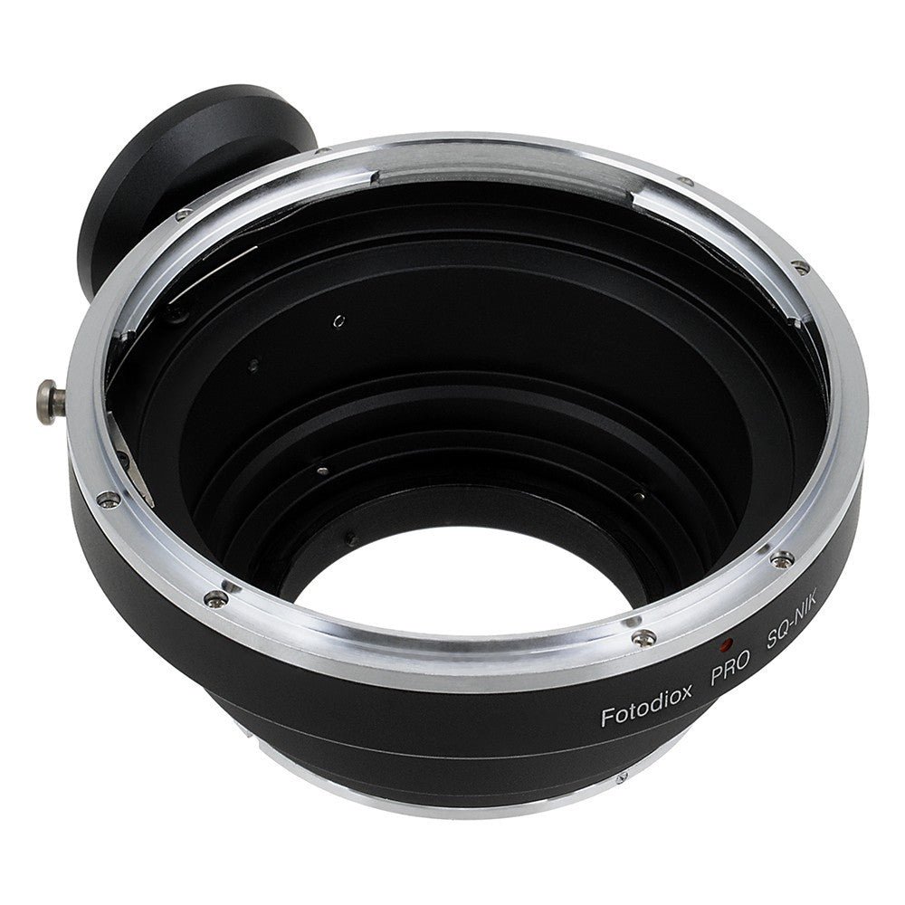 Fotodiox Pro Lens Mount Adapter - Bronica SQ Mount Lens to Nikon F Mount SLR Camera Body