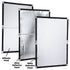 Pro Studio Solutions Sun Scrim - Collapsible Frame Diffusion & Silver/White Reflector Kit with Handle and Carry Bag