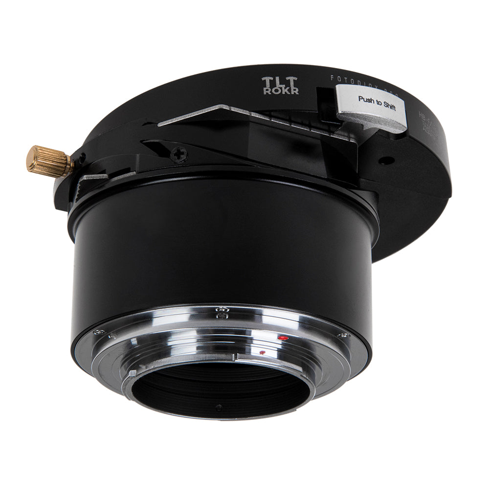 Fotodiox Pro TLT ROKR - Tilt / Shift Lens Mount Adapter for Hasselblad V-Mount SLR Lenses to Fujifilm Fuji X-Series Mirrorless Camera Body