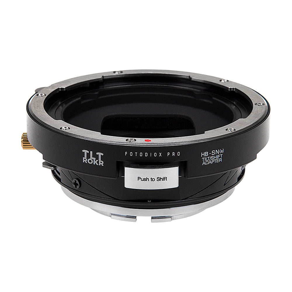 Fotodiox Pro TLT ROKR - Tilt / Shift Lens Mount Adapter for Hasselblad V-Mount SLR Lenses to Sony Alpha A-Mount (and Minolta AF) Mount SLR Camera Body