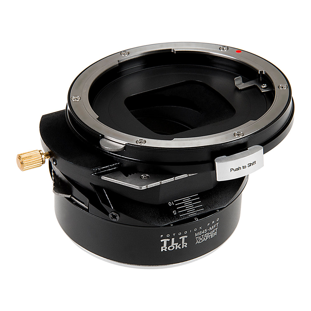 Fotodiox Pro TLT ROKR - Tilt / Shift Lens Mount Adapter for Mamiya 645 (M645) Mount Lenses to Micro Four Thirds (MFT, M4/3) Mount Mirrorless Camera Body