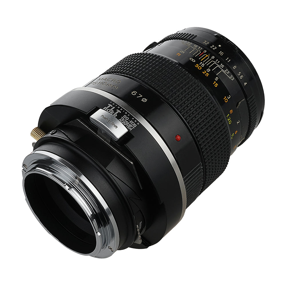 Fotodiox Pro TLT ROKR - Tilt / Shift Lens Mount Adapter for Bronica SQ Mount Lenses to Canon EOS (EF, EF-S) Mount SLR Camera Body
