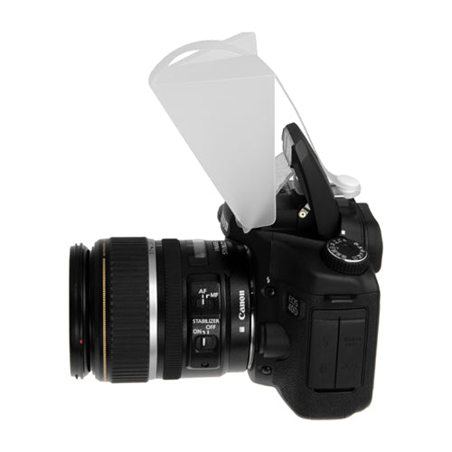 Fotodiox Pop-up Flash Diffuser with Harsh Light Minimizer - Universal Diffusion for DSLR On Camera Pop Up Flash: Canon, Nikon, Pentax, Sony