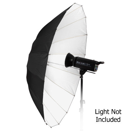 Fotodiox Pro 16-rib, 60" Black and White Reflective Parabolic Umbrella