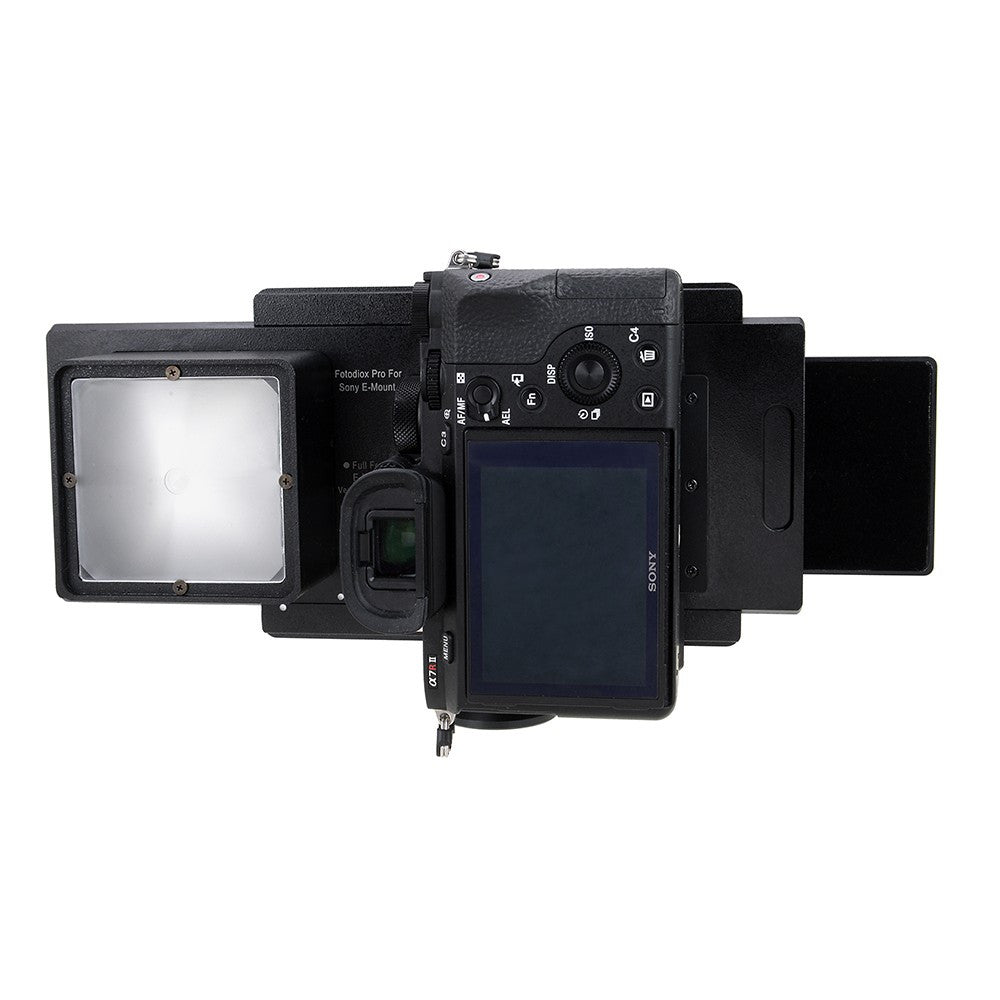 Vizelex RhinoCam+ Compatible with Generation I & II Sony A7 Cameras - for Shift Stitching 645 and Panoramic Sized Images with Medium Format Lenses [Sony E Full Frame Version]