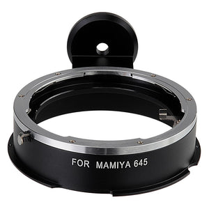 Mamiya 645 Mount Lens Adapter for VIZELEX RhinoCam MILC Systems (Sony E-Mount, Fujifilm X-Mount, Canon EF-M Mount versions) - Adapter Only
