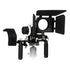 WonderRig Elite by Fotodiox, Premium Grade Professional Video Rig, Shoulder Support Stabilizer, with Follow Focus, Matte Box and Shoulder Accessory Support Pad, Expandable 15mm Rod System for DSLRs, Mirrorless Cameras and Camcorders