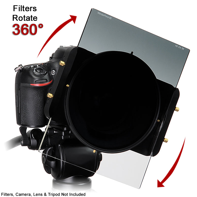 WonderPana Filter Holder for Nikon 14mm AF Nikkor f/2.8D ED Lens (Full Frame 35mm) - Ultra Wide Angle Lens Filter Adapter