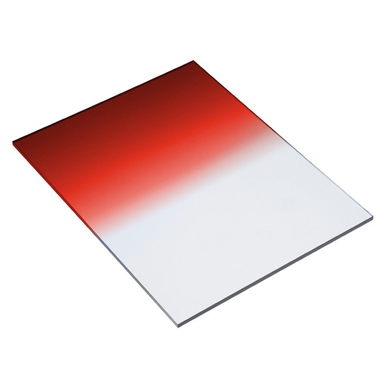 Fotodiox Pro 6.6x8.5" Red Colored Graduated Density .6 (2-Stop) Soft Edge Filter (works with WonderPana 66 Systems)