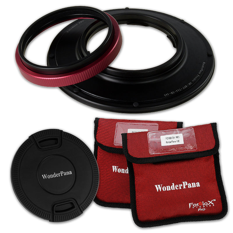 WonderPana Filter Holder for Olympus 7-14mm f/2.8 M.ZUIKO Digital ED PRO Lens (Micro-4/3 Format) - Ultra Wide Angle Lens Filter Adapter