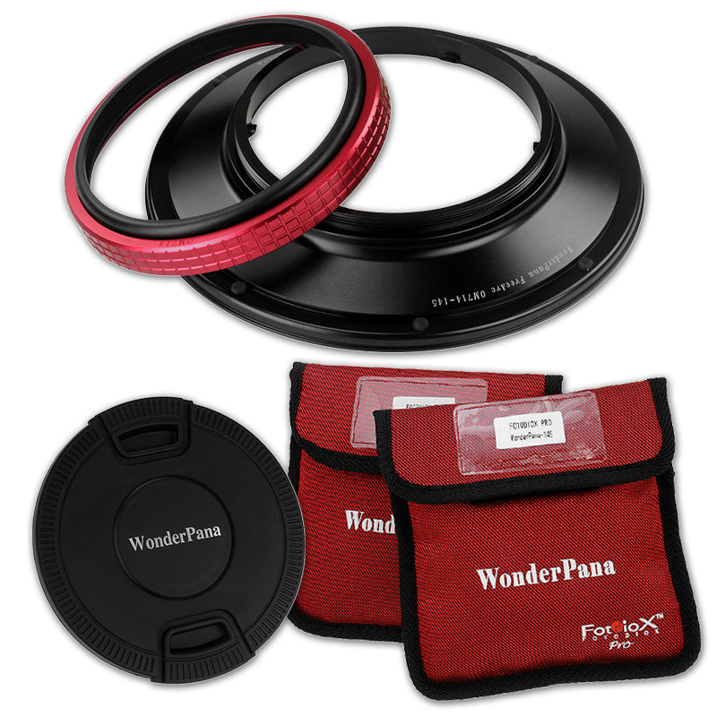 WonderPana Filter Holder for Olympus 7-14mm f/4.0 Zuiko ED Zoom Lens (OM-4/3 Format) - Ultra Wide Angle Lens Filter Adapter