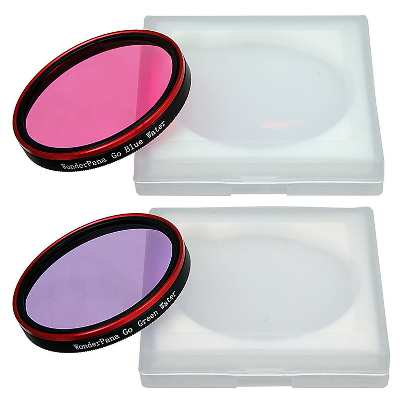 Fotodiox Pro WonderPana Go H3 Underwater Kit - GoTough Filter Adapter System f/ GoPro HERO3 Underwater Housing with Two Correction Filters (f/ Blue & Green Water)