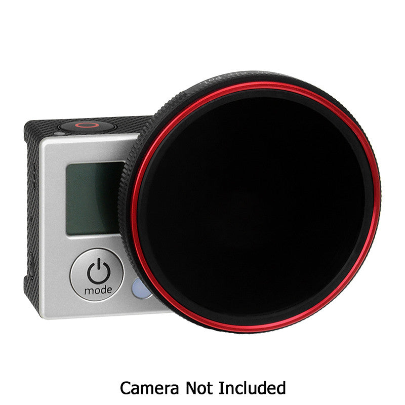 Fotodiox Pro WonderPana Go H3 Naked Standard Kit - GoTough Filter Adapter System f/ GoPro HERO3 Naked Camera with Three Filters (UV, CPL, ND8)