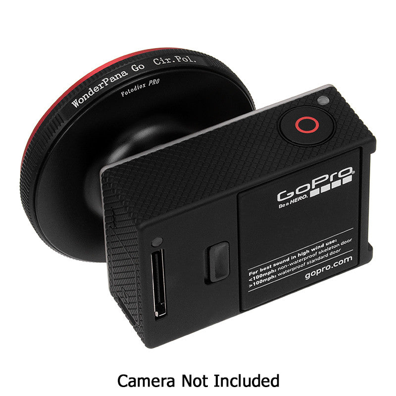 Fotodiox Pro WonderPana Go H3 Naked Standard Kit - GoTough Filter Adapter System f/ GoPro HERO3 Naked Camera with Three Filters (UV, CPL, ND8)
