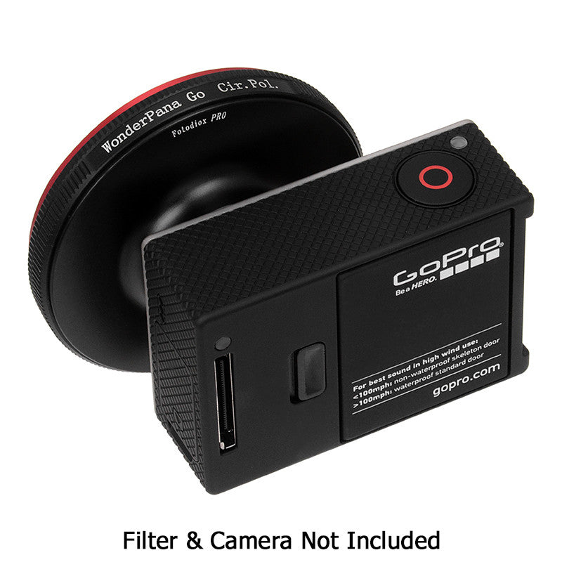 Fotodiox Pro WonderPana Go H3 Naked Filter Adapter - GoTough Filter Adapter System f/ GoPro HERO3 (Not HERO3+) Naked Camera Without Case